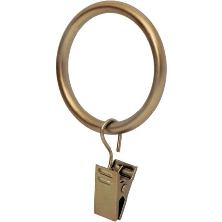 Højkvalitets helt nye Drapery Gardin Clip Ringe - Clips Ring til Paneler 1.7", Sæt med 14 Varm Guld Varm Guld Sæt med 14 (1.7")