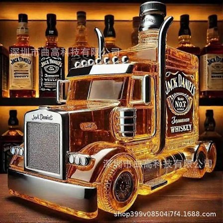 Ny Whiskey Glas Karaffel, Sjov Halloween Whiskey Flaske, Hjemmebar Dekoration A65