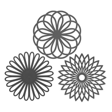 Silikonunderlag - Trivetmatte - Kjøkkenunderlag for gryter/varme disker