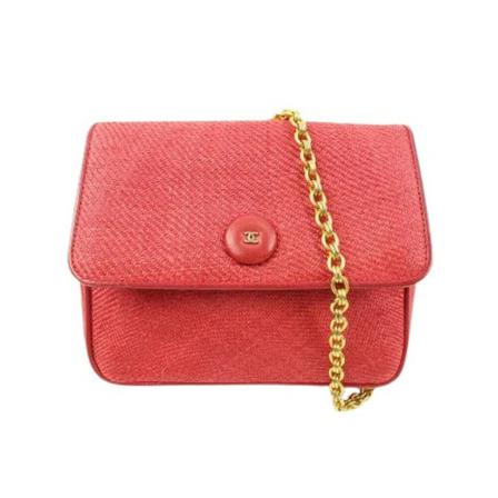 Chanel Vintage, Pre-owned Leather chanel-bags Rood, Dames, Maat:ONE Size