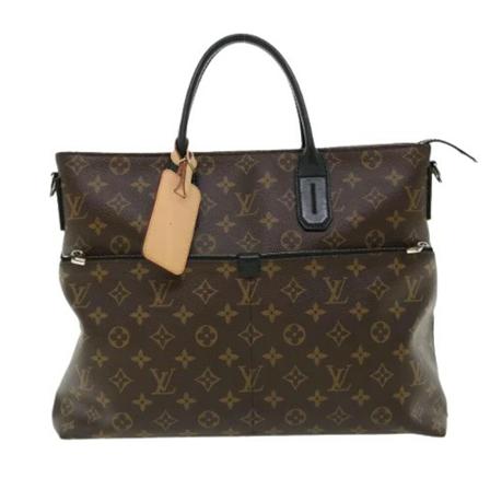 Louis Vuitton Vintage Pre-owned Canvas handTass , Bruin , Dames , Maat: ONE Size Vintage Tassen