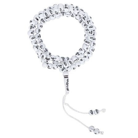 Muslimsk Radband Islamisk Andakt Bön 99 Korn Harts Skrift Förgyllning Religiös Artikel Vit