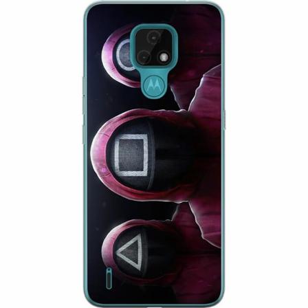 Motorola Moto E7 Mjukt Skal - Squid Game