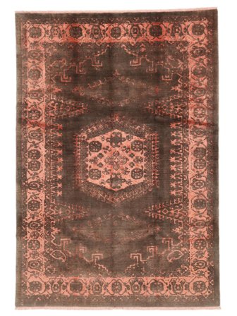 Contemporay Designs Rug 204X294 Brown/Black Wool, Persia