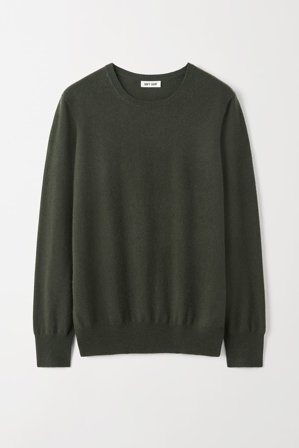 Soft Goat - Men's Classic Crewneck - Men cashmere sweater - S - Hunter Green