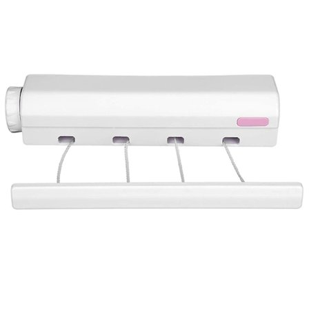 Udtrækkelig tørresnor Teleskopisk indendørs udendørs tørrestativ tørresnor (4 snore)