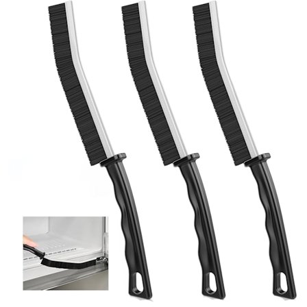 Stiv borste springrengöringsborste med långt handtag Gap Cleaner Gap Cleaner - Hushållsrengöringsverktyg - Smal rengöringsborste U