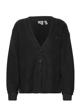 Loungewear Cardigan Strikket Trøje Cardigan Sort Adidas Originals