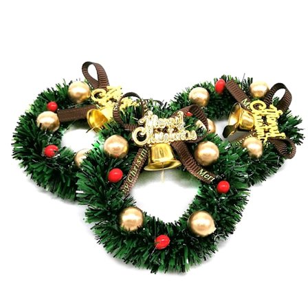 1:12 Dukkehus Miniatyr Mini Julekrans Krans Model De