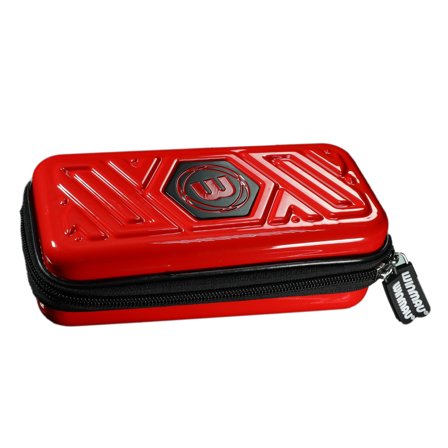 Winmau Armor G1 Darts Case Wallet - Red/Black - Impact-Proof Darts Storage Carrying Case for Flights, Shafts & Darts - Professional Darts Accessories