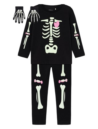 Nmnoween Ls Top Set Black Name It