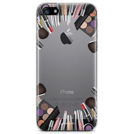 Bjornberry iPhone 5/5S/SE TPU Skal - Smink