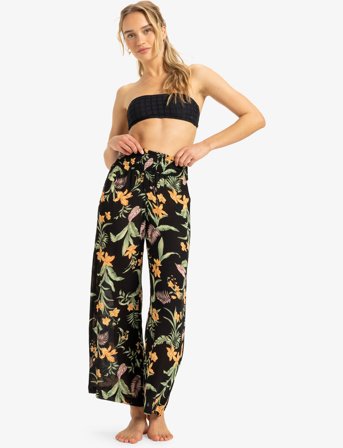 Roxy Along The Beach Printed - Black - M