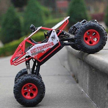 Fjernstyret bil, Rc bil radio fjernbetjening elektrisk offroad køretøj, fjernstyret offroad monster, truck buggy bil legetøjsgave til børn og