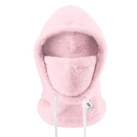 Qunature Arctic Velvet Skidbalaklava Storlek L - Rosa