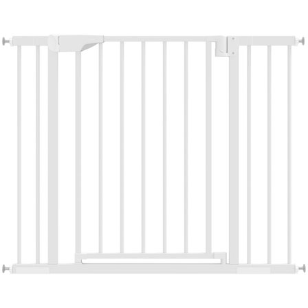 Børnesikkerhedsgitter, uden boring, automatisk lukning, 76-103 x 76 cm