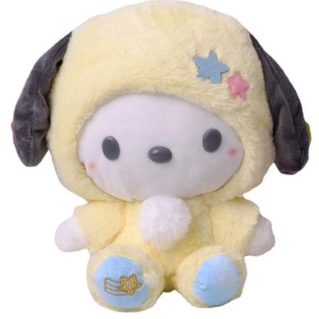 Sanrio-serien tegneserievedhæng 23 cm melodiplys dukkelegetøjsgave Pochacco 23CM