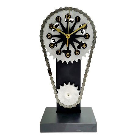 Chain Gear Clock Pöytäkello 4 4