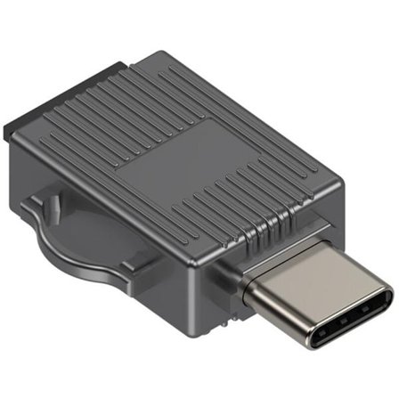 Typ-C mobil kortläsare USB3.0 Hög läsning TF minneskort OTG kortläsare adapter bärbar kortläsare svart