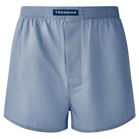 AirFeel | Jasnoniebieskie bawełniane bokserki o luźnym kroju dla mężczyzn