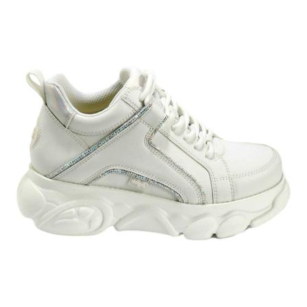 Buffalo, Sneakers Cld Corin Glam vegan Wit, Dames, Maat:39 EU