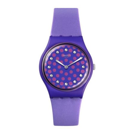 Ur - SWATCH - PERFEKT PLUM - 34mm - Silikone - Vandtæthed 3 ATM