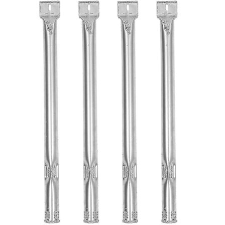 4st Grillbrännarrör i rostfritt stål Bbq-element Rörersättningar Gasgrill Brännarrör Banmo