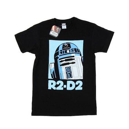 Star Wars R2-D2 Poster T-shirt för män, 3XL, svart