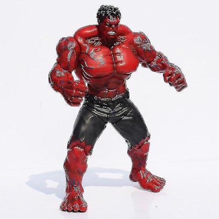 26 cm Avengers Marvel Red Hulk PVC Actionfigur Legetøjsserie Model Dukke