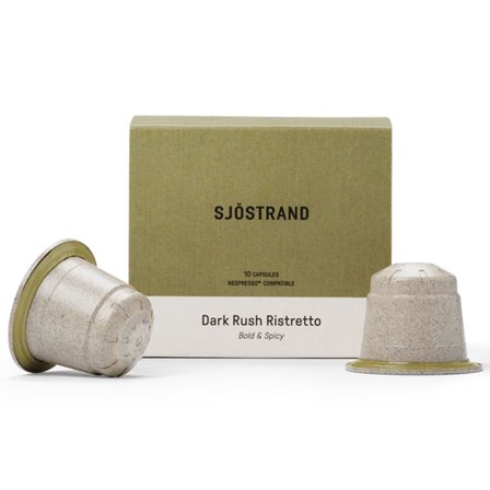 Sjöstrand coffee Dark Rush Ristretto kaffekapsler 10 stk. | KitchenOne