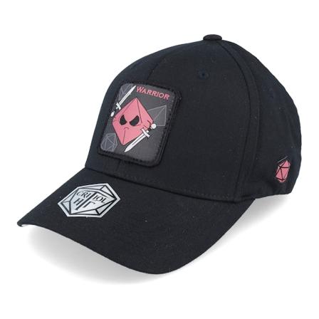 Critiql Hit - Negro flexfit Gorra - Warrior Box Patch Black Flexfit @ Hatstore