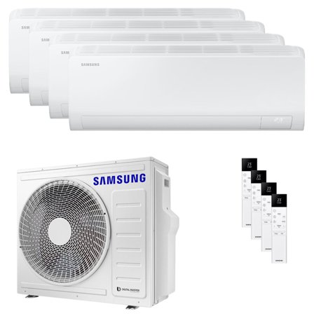 Condizionatore Samsung Cebu S2 quadri split 7000+7000+7000+7000 BTU inverter A++ wifi unità esterna 8 kW
