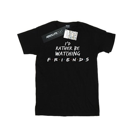 Friends Dam/Damer Hellre Titta På Bomull Pojkvän T-shirt