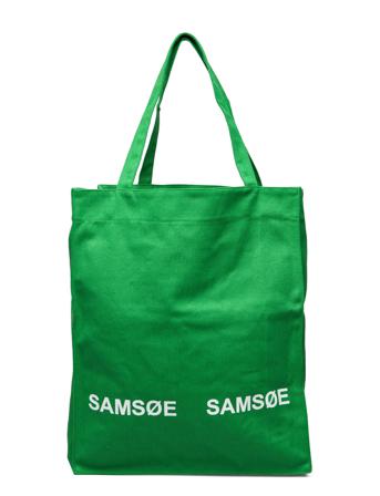 Luca Shopper 14197 Bags Totes Grön Samsøe Samsøe