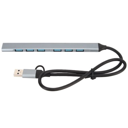USB 3.0 Splitter Type C Dokkingstasjon Flere Porter Datamaskin Hub Driver Fri USB-utvider