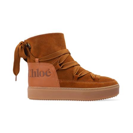 See by Chloé, Charlee Ankle Boots Brązowy, Kobieta, Rozmiar: 38 EU