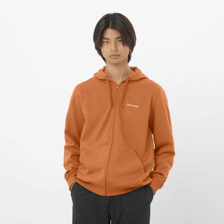 Salomon - Tussenlagen Kleding Core Fz Hoodie M 1 - Sierra