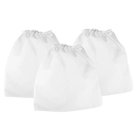 Vita ikke-vævede støvsugerposer til neglesalon, erstatningspose til neglesalonsudstyr