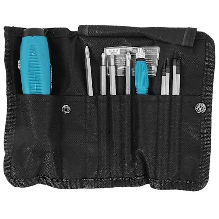 Penggong Skrutrekkersett 10 stk Cr-v Sporskrue Husholdningsapparater Rep Funkt Ha