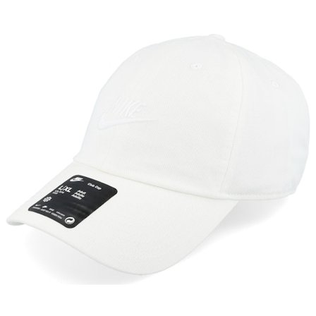 Nike - White unconstructed Czapka Z Daszkiem - Club Futura Wash Sail/White Dad Cap @ Hatstore
