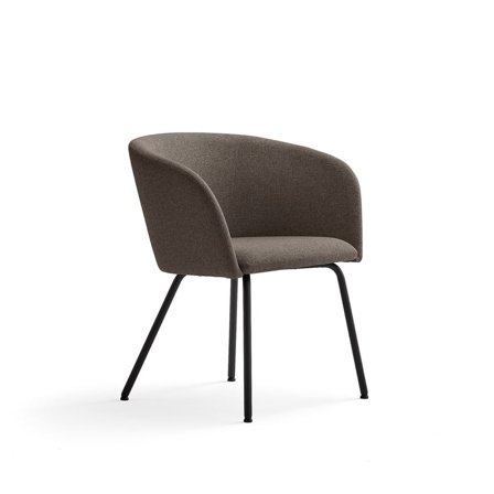 Chair JOY, black, brown