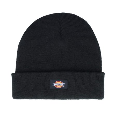 Dickies - Nero cuff Beanie - Gibsland Black Cuff @ Hatstore
