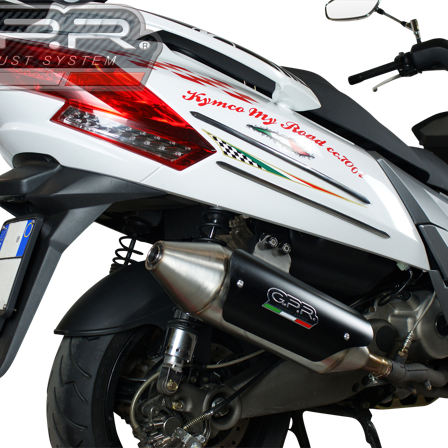Scooter G.P.R Power Bomb Totaalsysteem - Kymco MyRoad 700 2012-2015