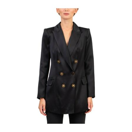 Elisabetta Franchi Blazers , Zwart , Dames , Maat: M