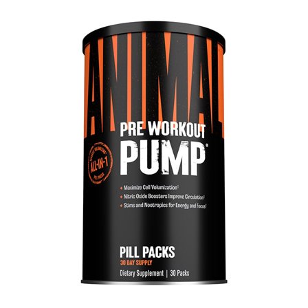 Universal Nutrition Animal Pump PWO 30-paket