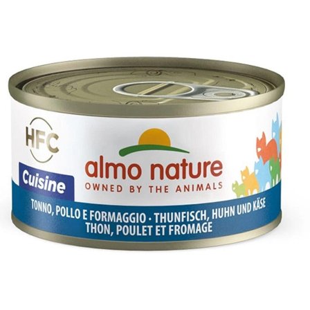 Almo Nature HFC Cuisine Cibo Umido Tonno E Formaggio Per Gatti