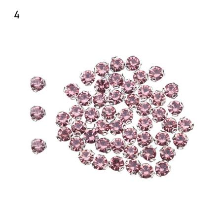 50st Mini Diamantknappar Gör-det-själv-dockakläder 4 4