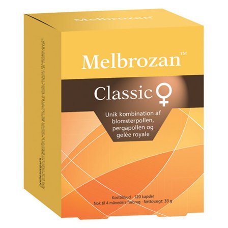 Melbrozan Classic 120 kaps., Helse & Madvarer, Kosttilskud, Kosttilskud Til Kvinder