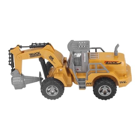 Vivid Inertia Technology Konstruksjonskjøretøy Leke Svært Detaljert Skjermmaskin Høy Arm for Barn Over 3 År