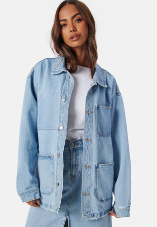 Dr. Denim Niko Worker Jacket Denim Klær